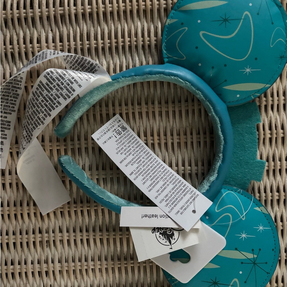 Disney Blue Mickey Mouse Ears Headband - Picture 3 of 4